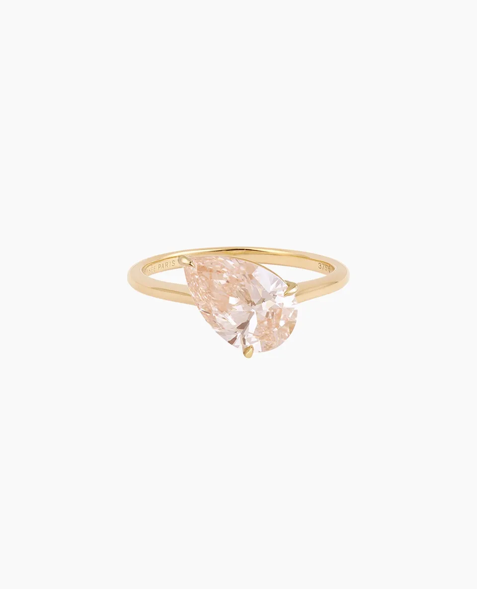pers-e-paris-iris-bague-diamant-rose-or-9-carats image 1
