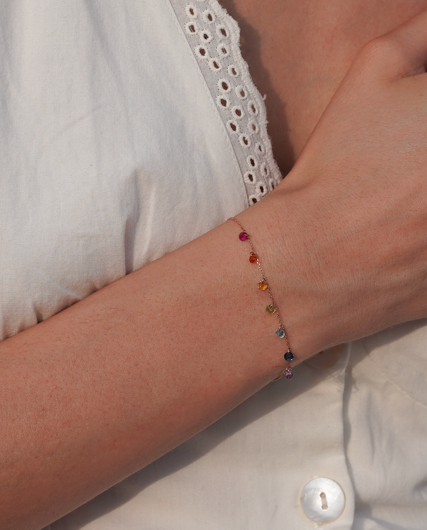 pers-e-paris-bracelet-chakras-or-18-carats-pierres-fines image 2