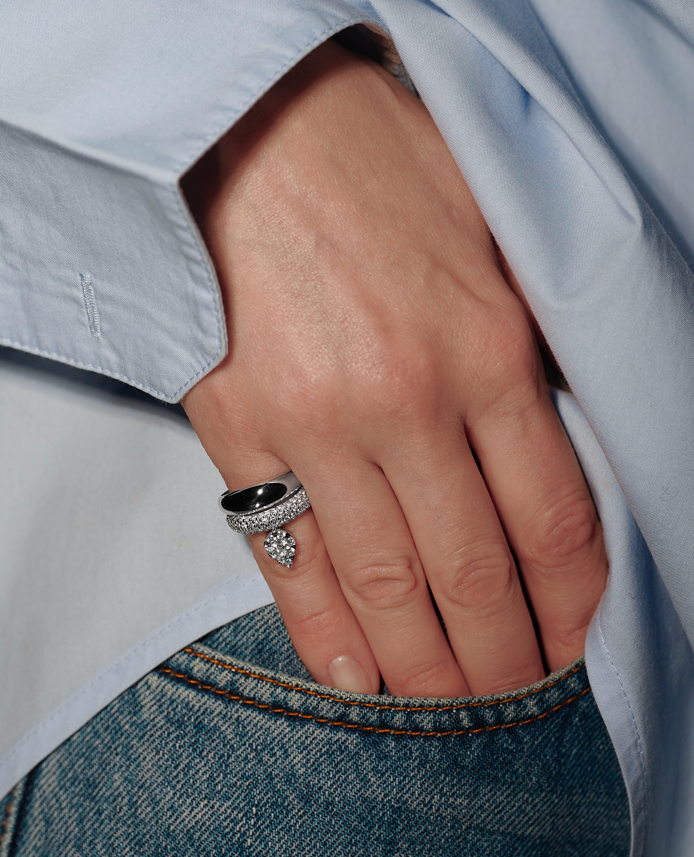 pers-e-paris-bague-dome-alliance-wave-or-9-carats image 4