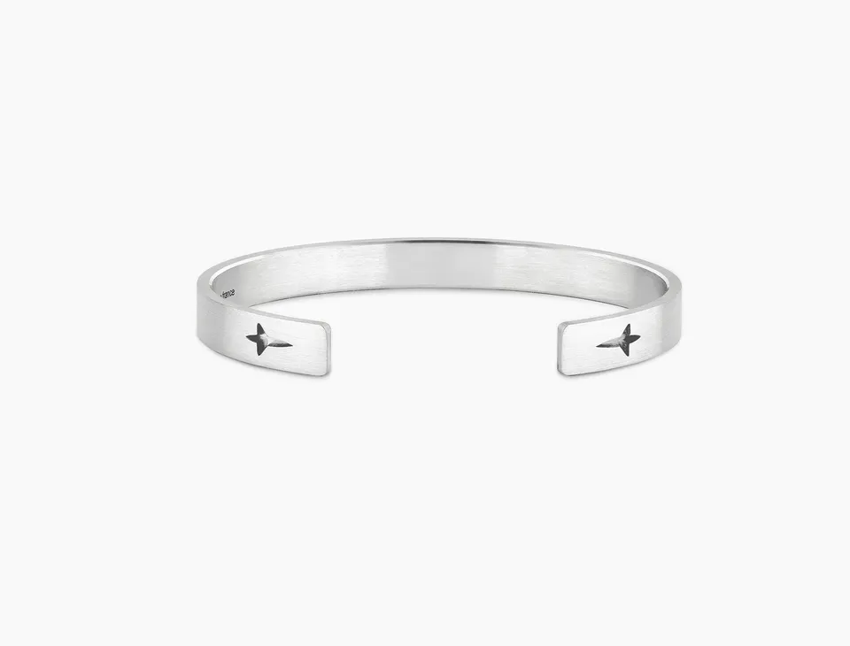 le-gramme-x-la-patrouille-de-france-bracelet-ruban-perfor-le-21g-argent-925 image 1