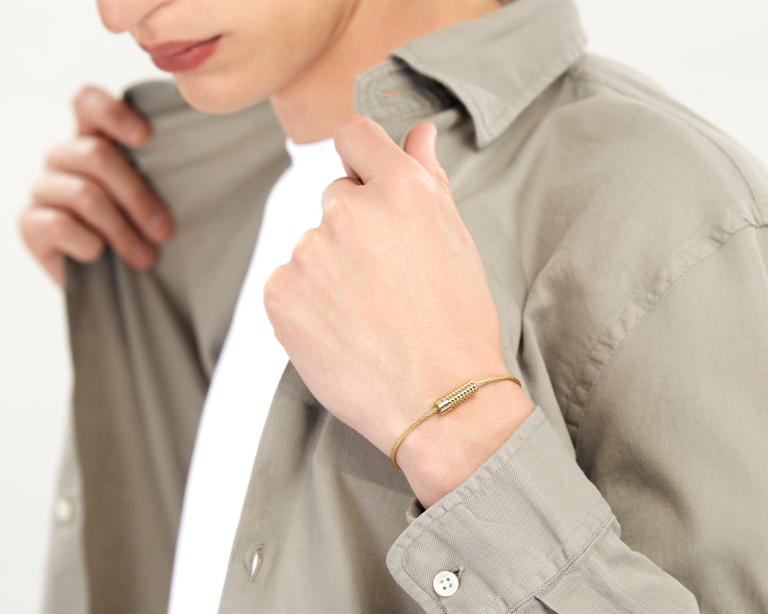 le-gramme-bracelet-c-ble-guilloch-pyramide-le-11g-femme-c-ble-1-8-mm image 5