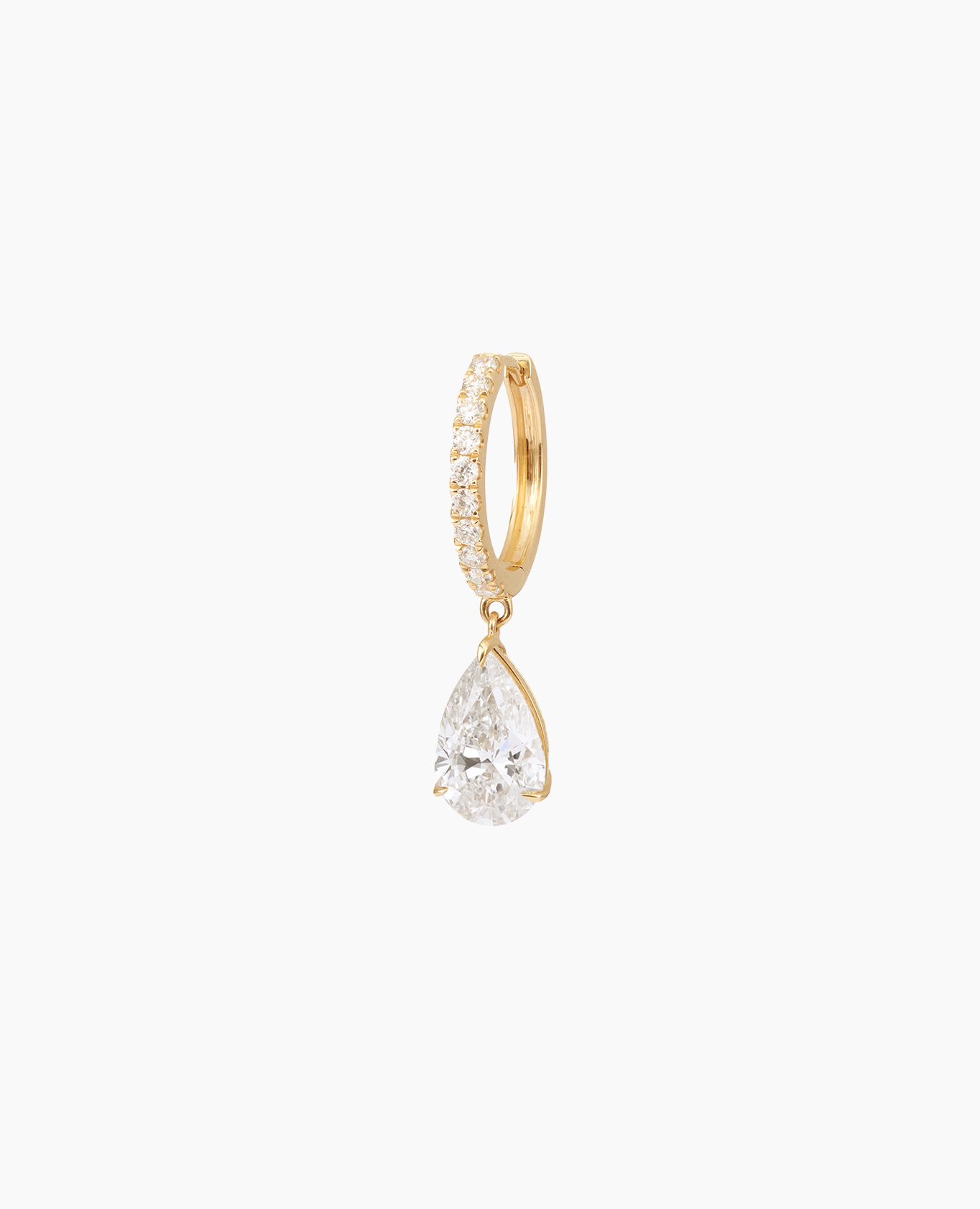 pers-e-paris-mono-boucle-cr-ole-iris-diamant-or-9-carats-1-22-carat image 3