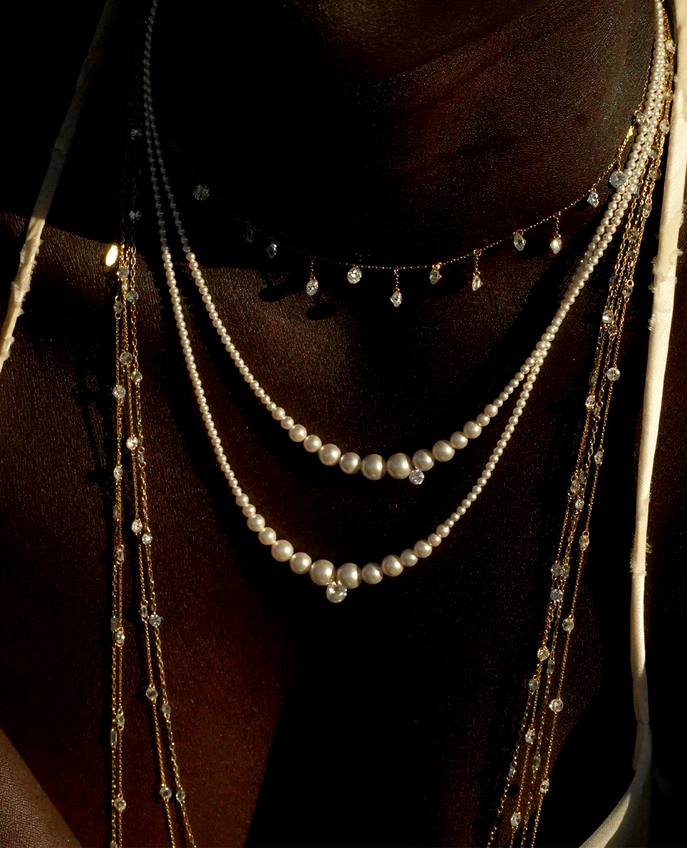 pers-e-paris-collier-aphrodite-perl-e-perle-de-culture-et-diamant-perc-suspendu image 2