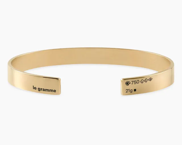 le-gramme-bracelet-ruban-le-21g-largeur-6-5-mm image 1