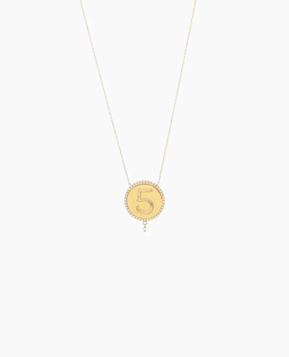 pers-e-paris-collier-one-m-daillon-5-or-18-carats-diamant image 1