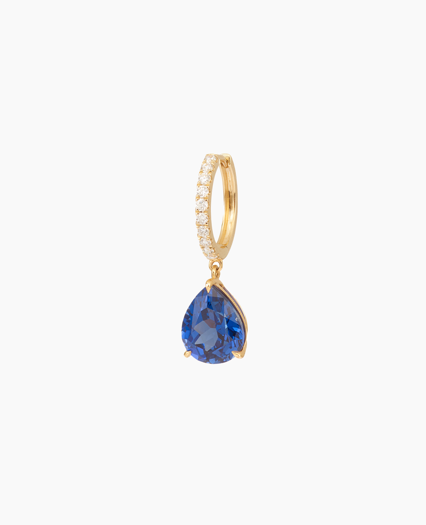 pers-e-paris-mono-boucle-cr-ole-iris-saphir-poire-or-9-carats-et-saphir-laborato image 4
