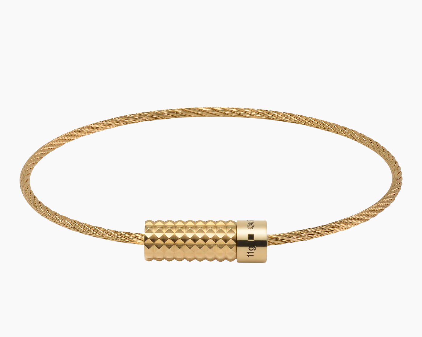 le-gramme-bracelet-c-ble-guilloch-pyramide-le-11g-femme-c-ble-1-8-mm image 1